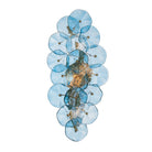 Crystorama - ESM-4001-AG-BL - Quatre lumières Murale - Esme - Laiton vieilli