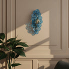 Crystorama - ESM-4001-AG-BL - Quatre lumières Murale - Esme - Laiton vieilli