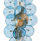 Crystorama - ESM-4001-AG-BL - Quatre lumières Murale - Esme - Laiton vieilli
