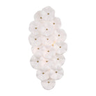 Crystorama - ESM-4001-AG-WH - Quatre lumières Murale - Esme - Laiton vieilli