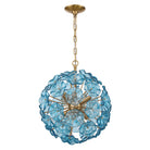 Crystorama - ESM-4005-AG-BL - Six Light Chandelier - Esme - Aged Brass