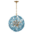 Crystorama - ESM-4005-AG-BL - Six Light Chandelier - Esme - Aged Brass