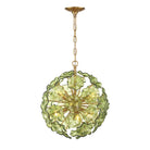 Crystorama - ESM-4005-AG-GR - Six Light Chandelier - Esme - Aged Brass