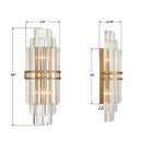 Crystorama - HAY-1411-AG - Two Light Wall Sconce - Hayes - Aged Brass