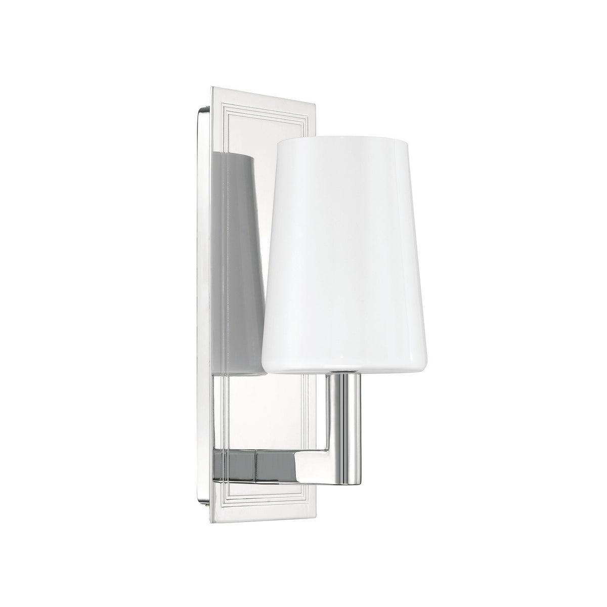 Crystorama - HGN-3901-CH - Une lumière Murale - Hogan - Chrome poli