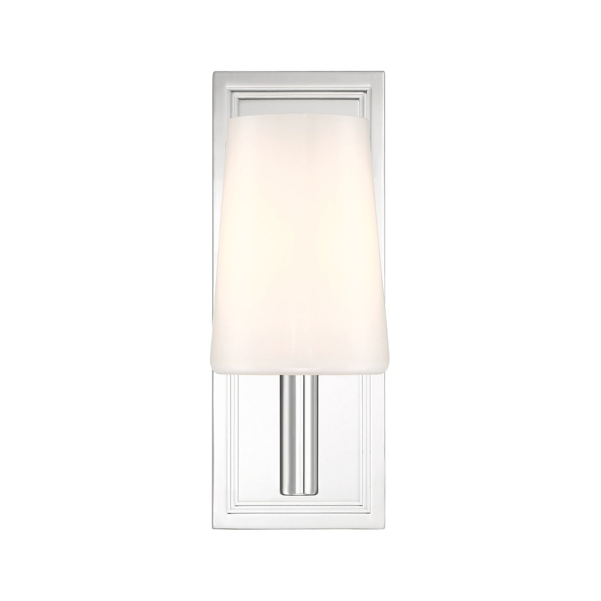 Crystorama - HGN-3901-CH - Une lumière Murale - Hogan - Chrome poli