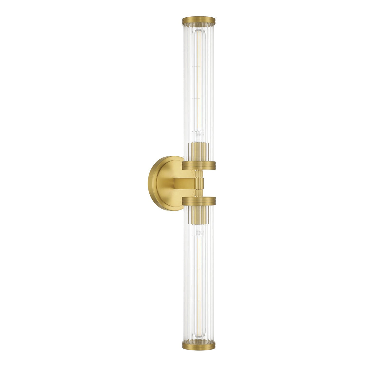 Crystorama - JAR-2302-AG - LED Murale - Jarvis - Laiton vieilli