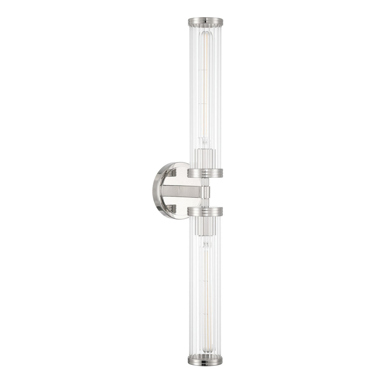 Crystorama - JAR-2302-PN - LED Murale - Jarvis - Nickel poli