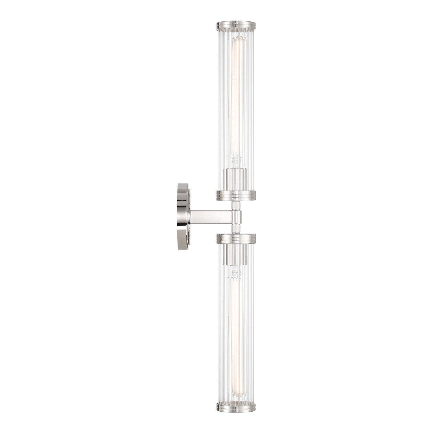 Crystorama - JAR-2302-PN - LED Wall Sconce - Jarvis - Polished Nickel