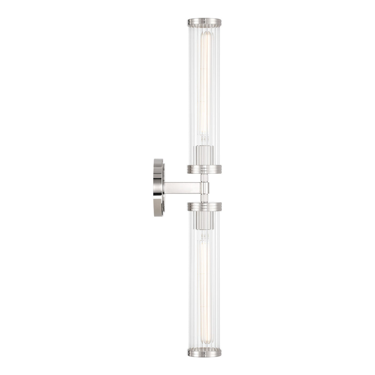 Crystorama - JAR-2302-PN - LED Murale - Jarvis - Nickel poli
