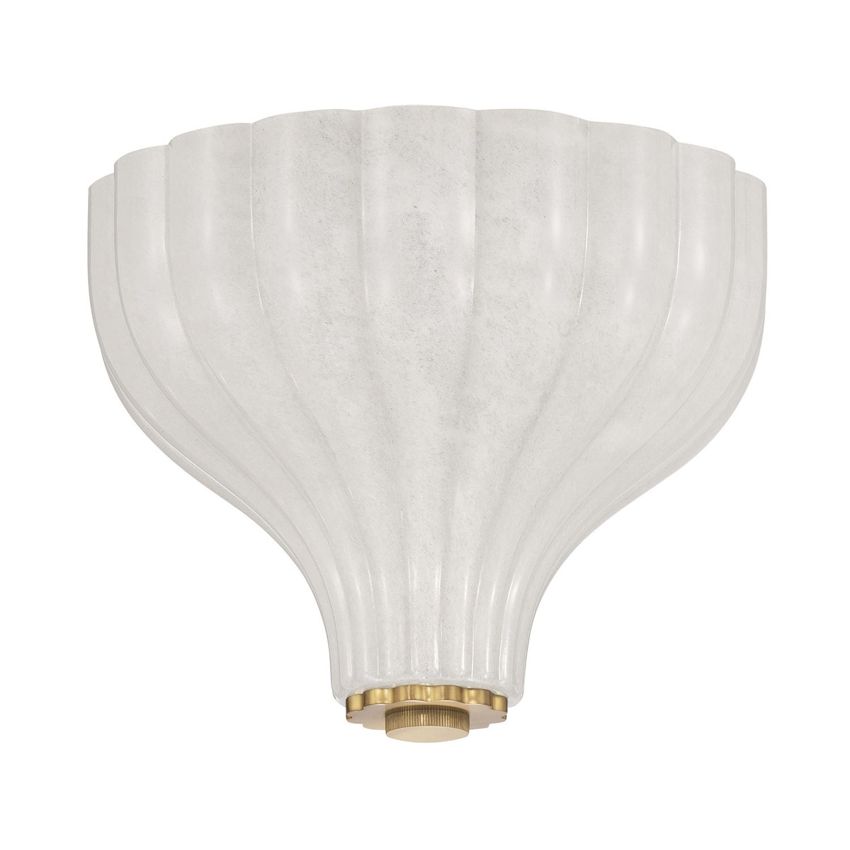 Crystorama - LAY-300-LG - Three Light Semi Flush Mount - Layton - Luxe Gold
