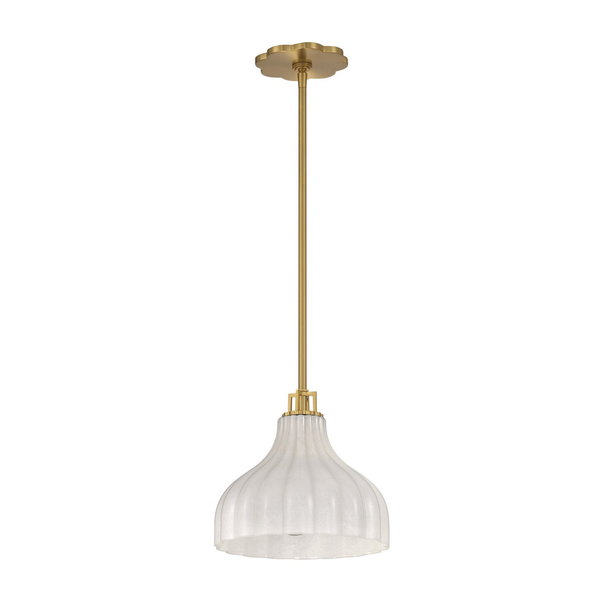 Crystorama - LAY-303-LG - One Light Pendant - Layton - Luxe Gold
