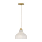 Crystorama - LAY-303-LG - Une lampe Suspension - Layton - Luxe Gold
