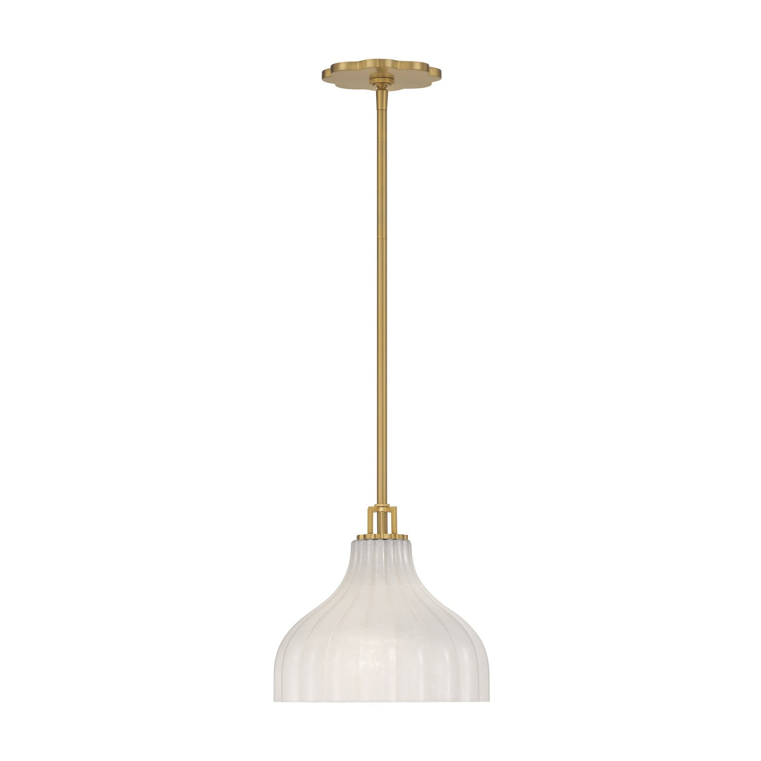 Crystorama - LAY-303-LG - Une lampe Suspension - Layton - Luxe Gold