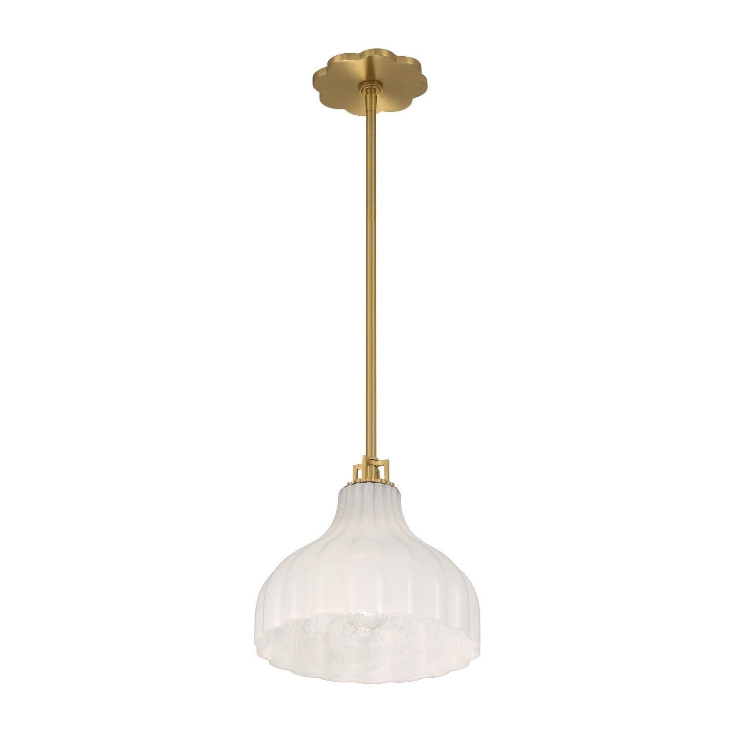 Crystorama - LAY-303-LG - Une lampe Suspension - Layton - Luxe Gold
