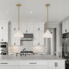 Crystorama - LAY-303-LG - Une lampe Suspension - Layton - Luxe Gold