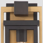 Crystorama - LDL-901-TZ-TG - One Light Outdoor Wall Sconce - Lendel - Twilight Bronze + Textured Gold