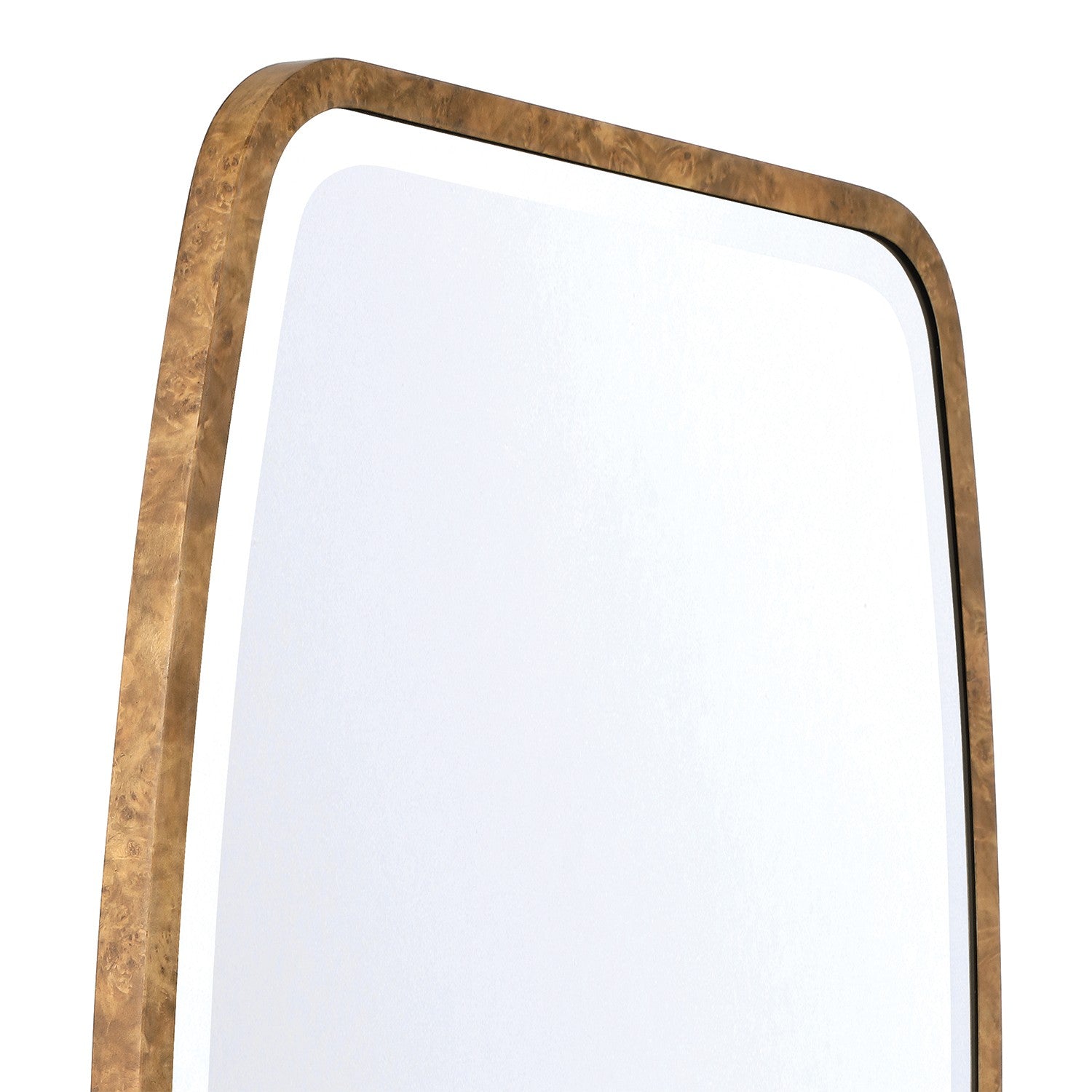 Crystorama - LIN-M400-WD - Miroir - Lindee - Placage bois