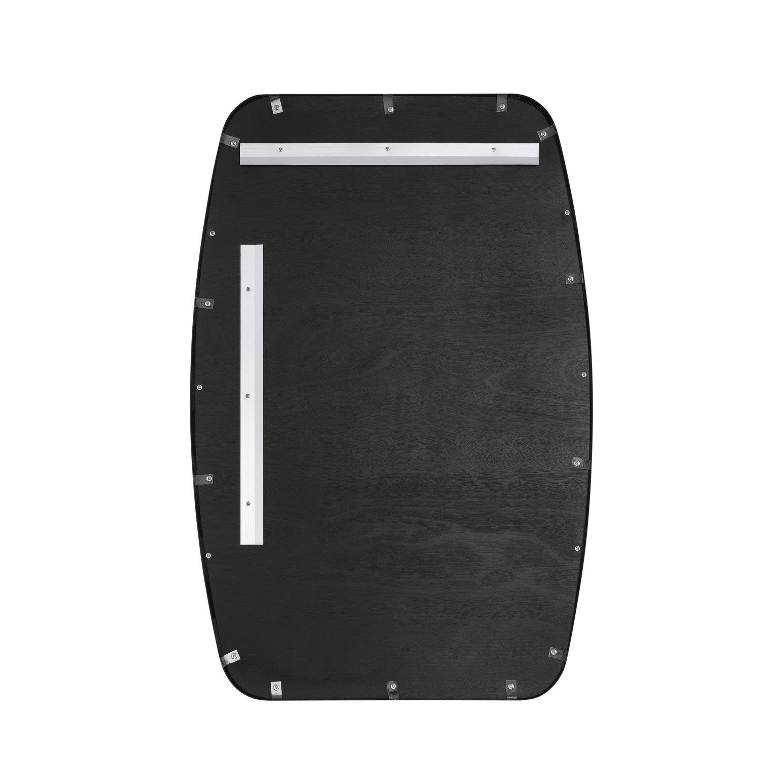 Crystorama - LIN-M400-WD - Miroir - Lindee - Placage bois