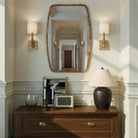 Crystorama - LIN-M400-WD - Miroir - Lindee - Placage bois
