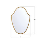 Crystorama - LIN-M428-GA - Miroir - Lindee - Or antique