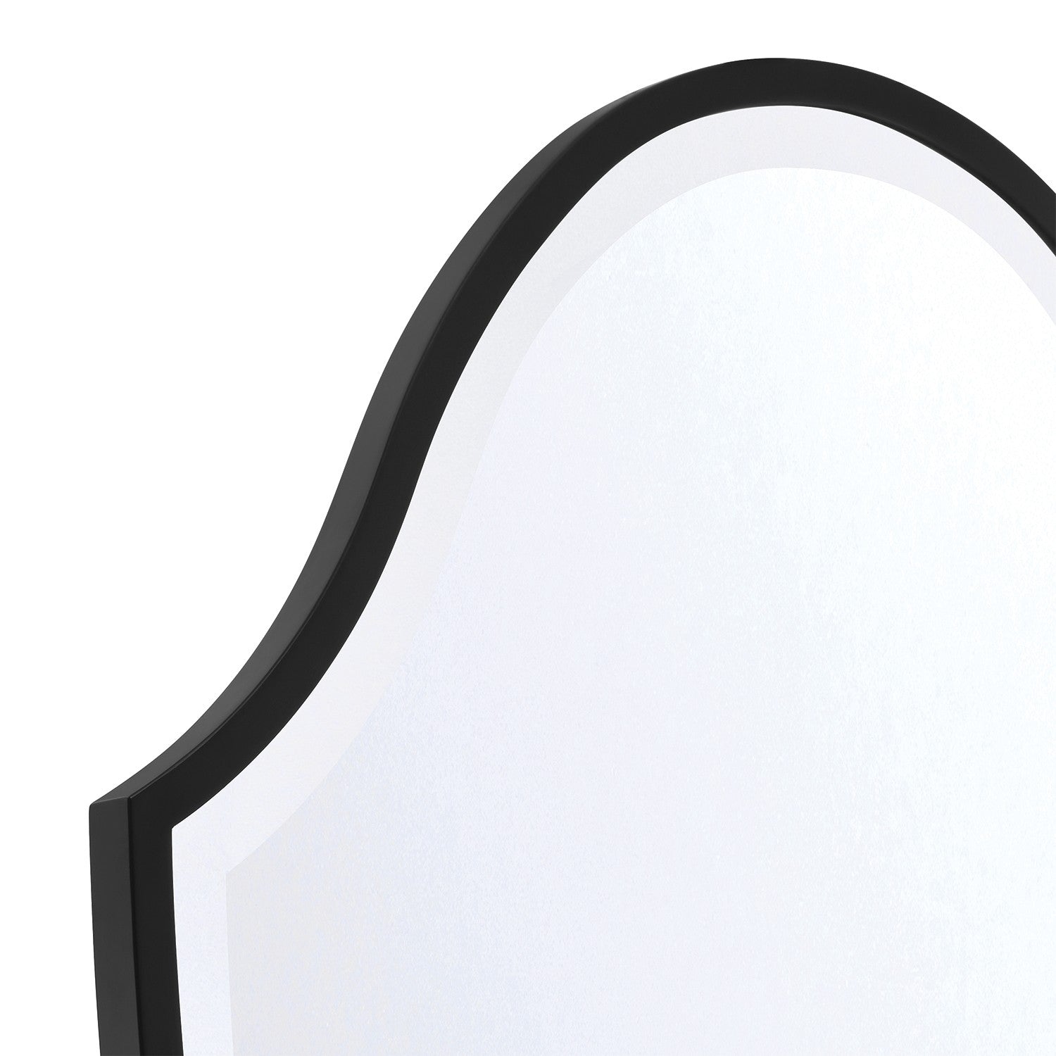 Crystorama - LIN-M428-MK - Miroir - Lindee - Noir mat