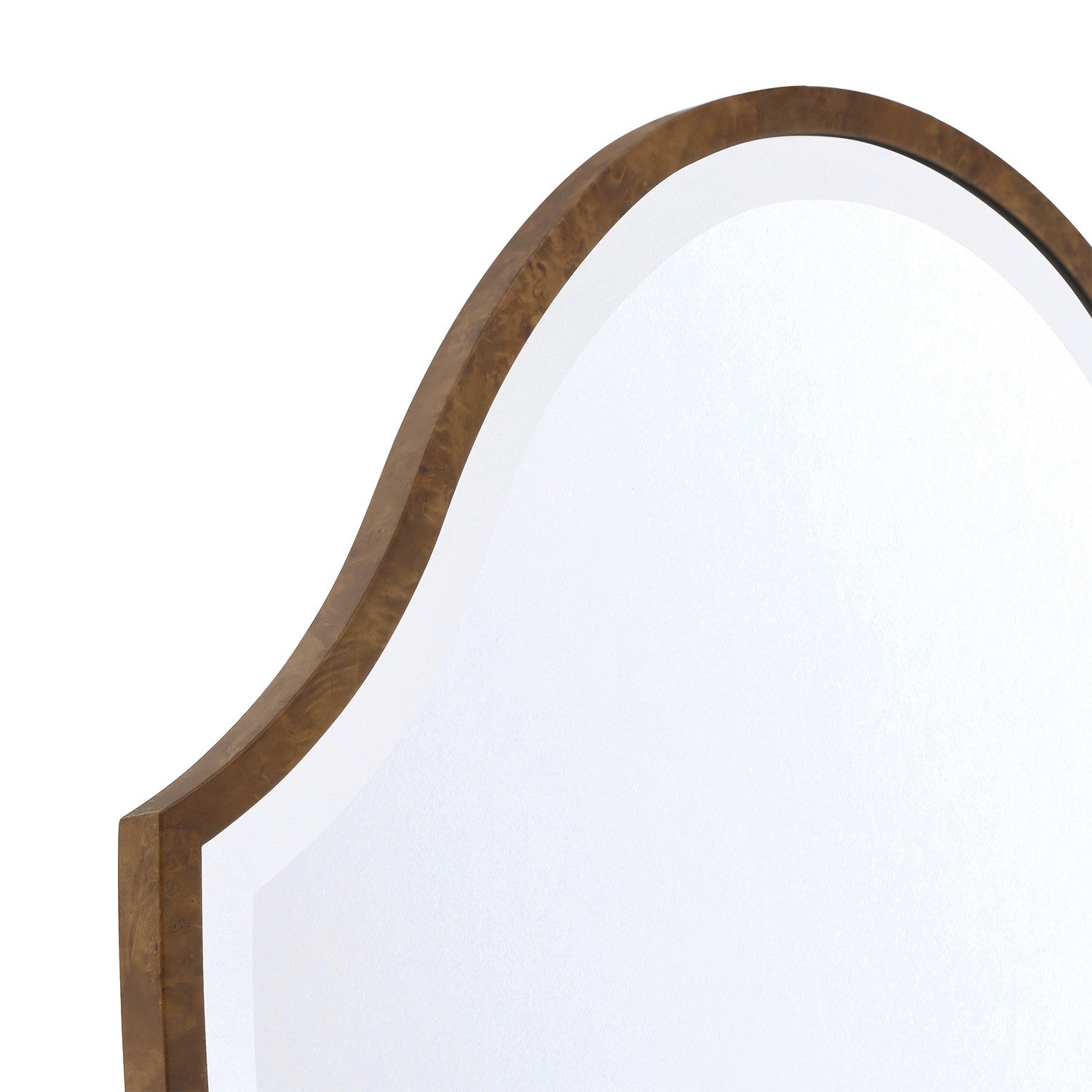 Crystorama - LIN-M428-WD - Miroir - Lindee - Placage bois