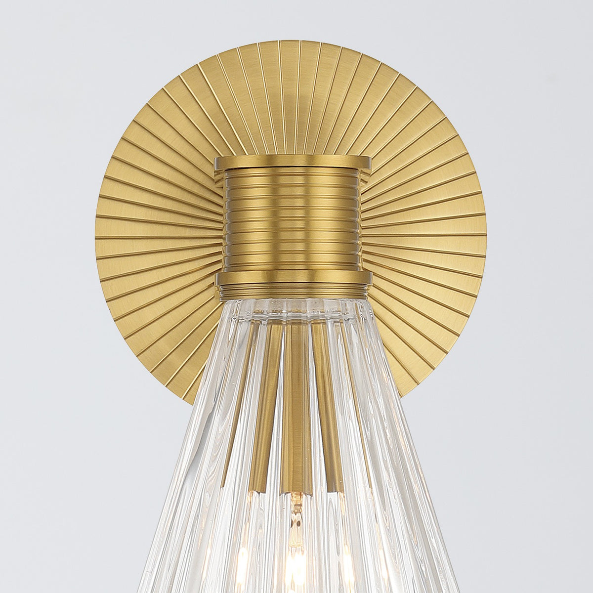Crystorama - LOT-701-LG - One Light Wall Sconce - Lotus - Luxe Gold