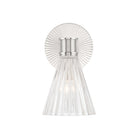 Crystorama - LOT-701-PN - One Light Wall Sconce - Lotus - Polished Nickel