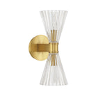 Crystorama - LOT-702-LG - Two Light Wall Sconce - Lotus - Luxe Gold
