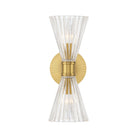 Crystorama - LOT-702-LG - Two Light Wall Sconce - Lotus - Luxe Gold