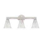 Crystorama - LOT-703-PN - Applique murale trois lumières - Lotus - Nickel poli