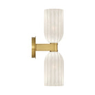 Crystorama - LOT-712-LG - Two Light Wall Sconce - Lotus - Luxe Gold
