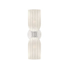 Crystorama - LOT-712-PN - Two Light Wall Sconce - Lotus - Polished Nickel