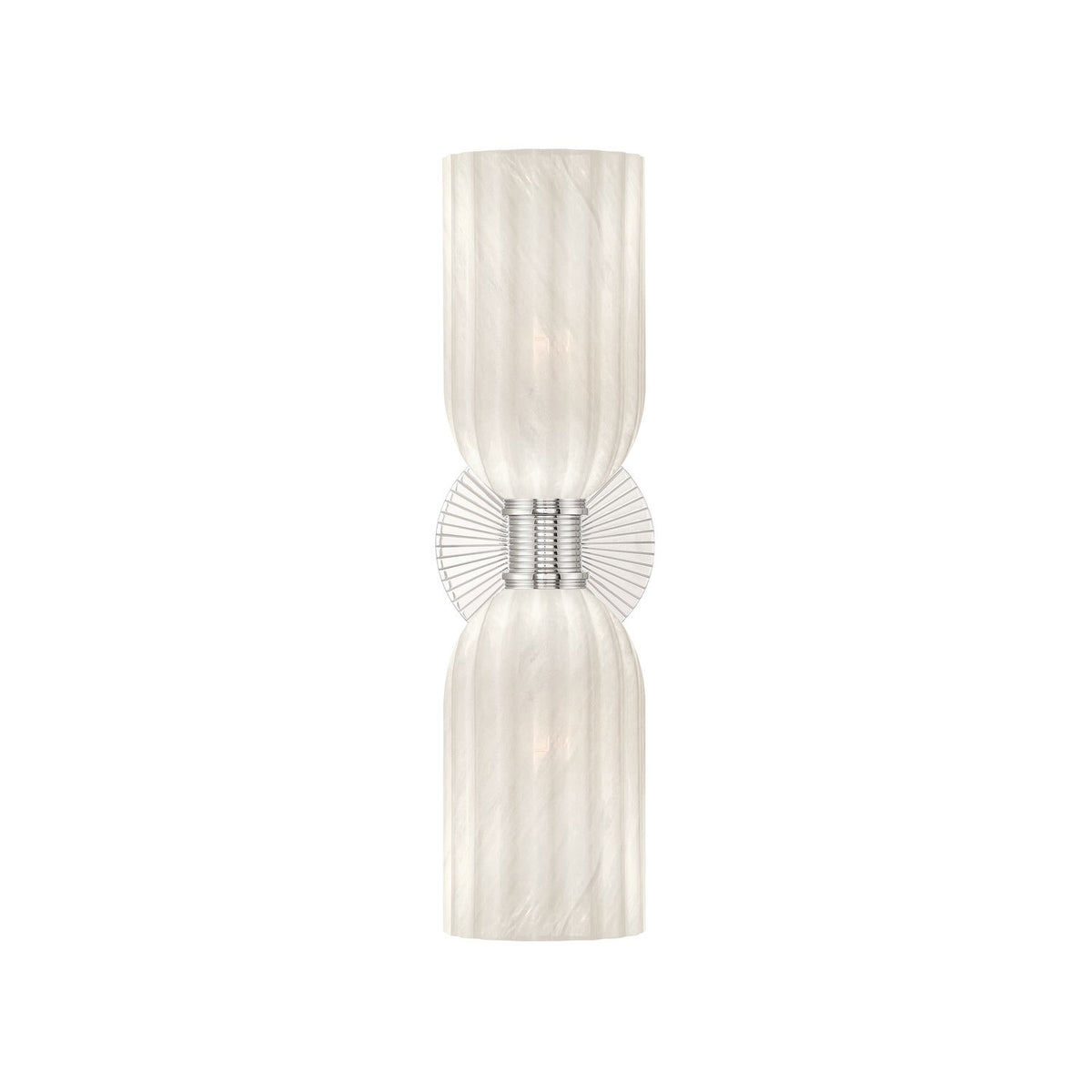 Crystorama - LOT-712-PN - Two Light Wall Sconce - Lotus - Polished Nickel