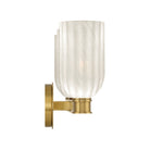 Crystorama - LOT-713-LG - Luminaire de salle de bain à trois lumières - Lotus - Luxe Gold