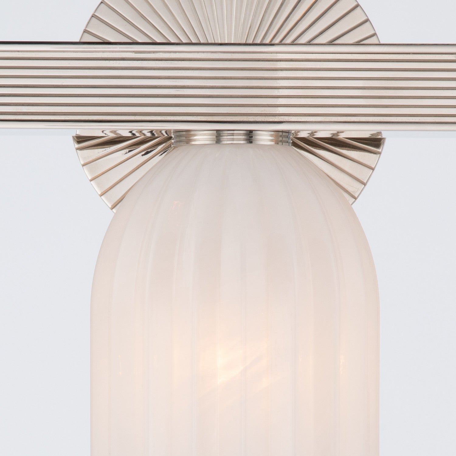 Crystorama - LOT-713-PN - Applique murale trois lumières - Lotus - Nickel poli