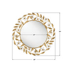Crystorama - MSL-M030-GA - Miroir - Marselle - Or antique