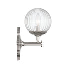 Crystorama - ORY-1001-PN-CL - One Light Wall Sconce - Orly - Polished Nickel