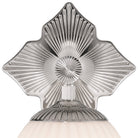 Crystorama - ORY-1001-PN-WH - One Light Wall Sconce - Orly - Polished Nickel