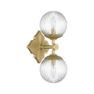 Crystorama - ORY-1002-AG-CL - Two Light Wall Sconce - Orly - Aged Brass