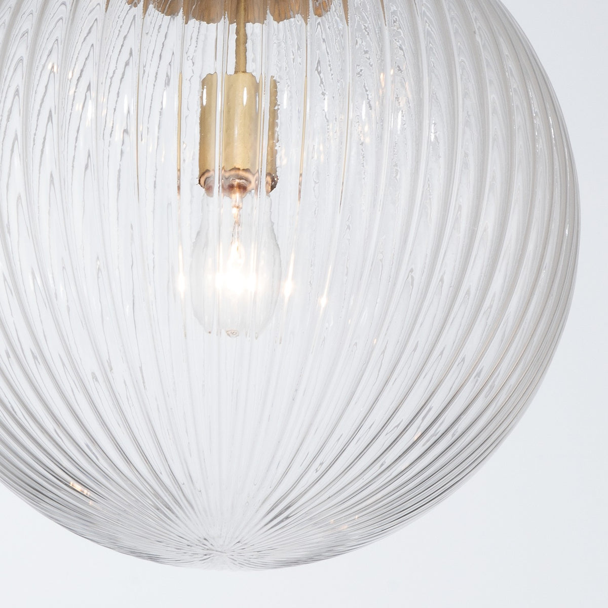 Crystorama - ORY-1007-AG-CL - One Light Pendant - Orly - Aged Brass