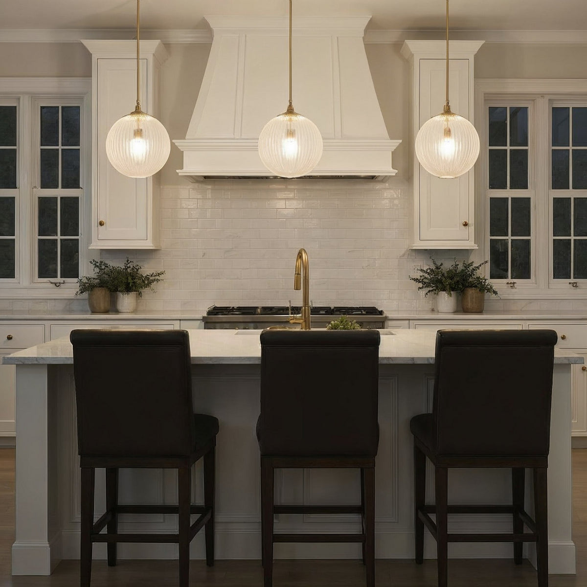 Crystorama - ORY-1007-AG-CL - One Light Pendant - Orly - Aged Brass