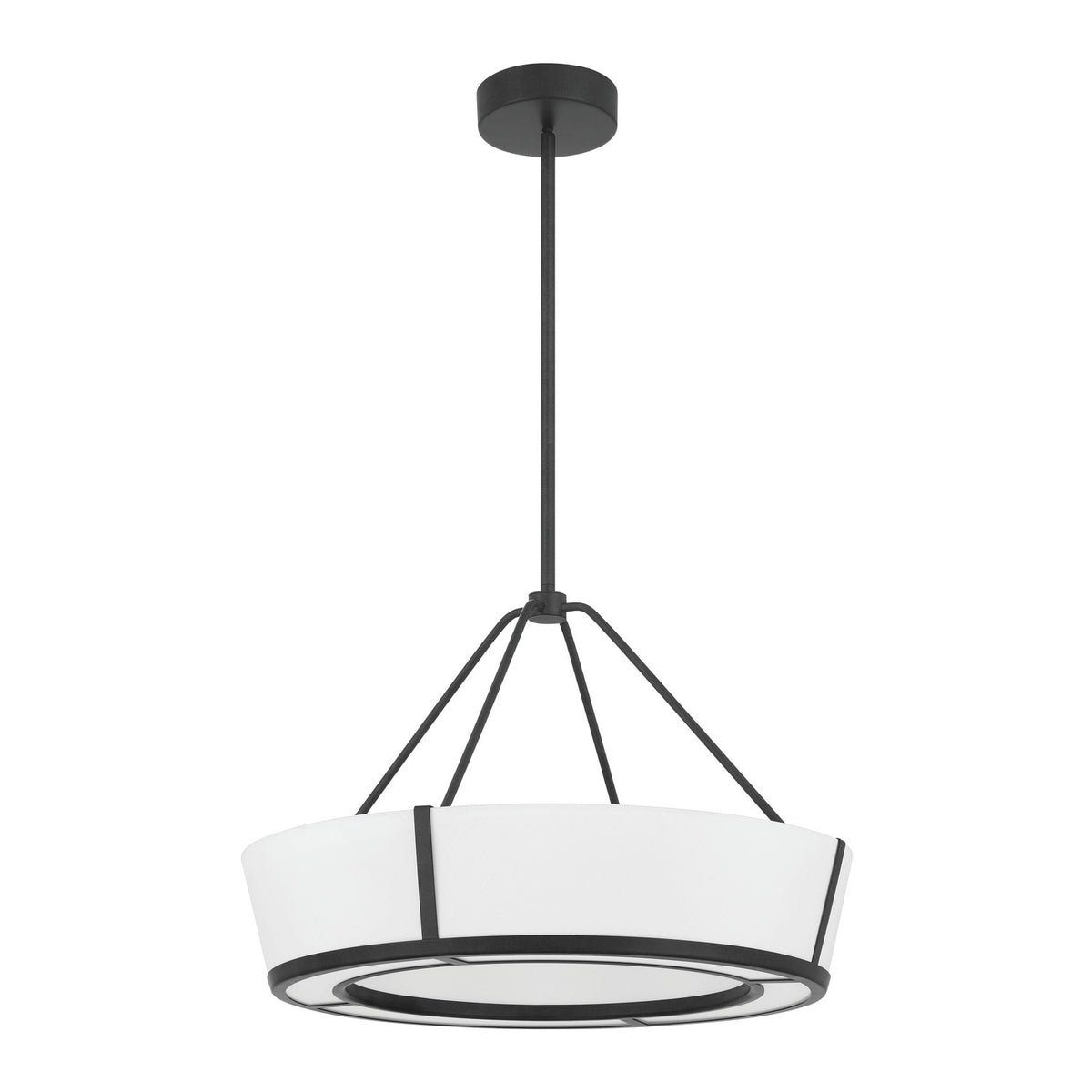 Crystorama - RYC-8106-CZ - LED Suspension - Royce - Bronze anthracite
