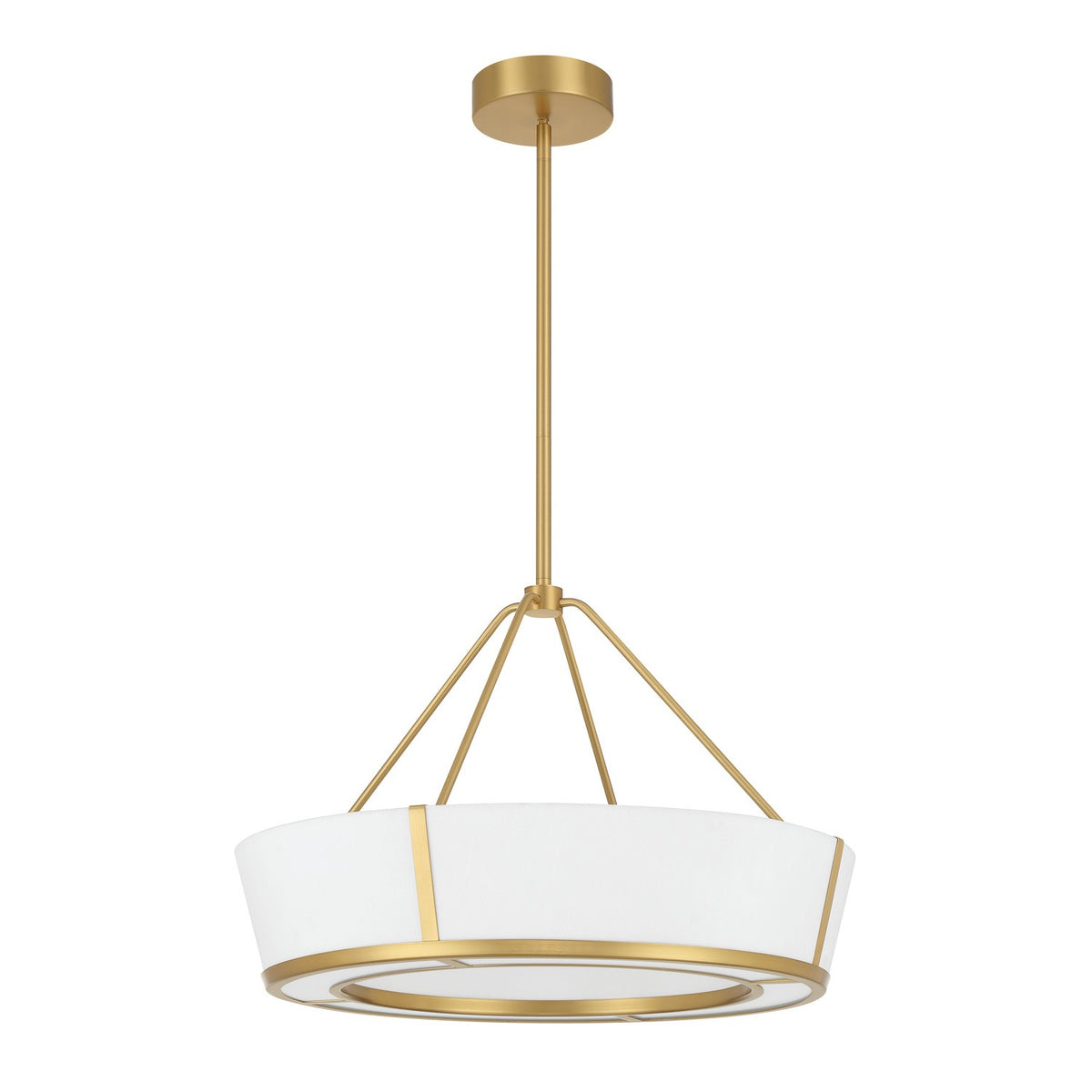 Crystorama - RYC-8106-LG - LED Suspension - Royce - Luxe Gold
