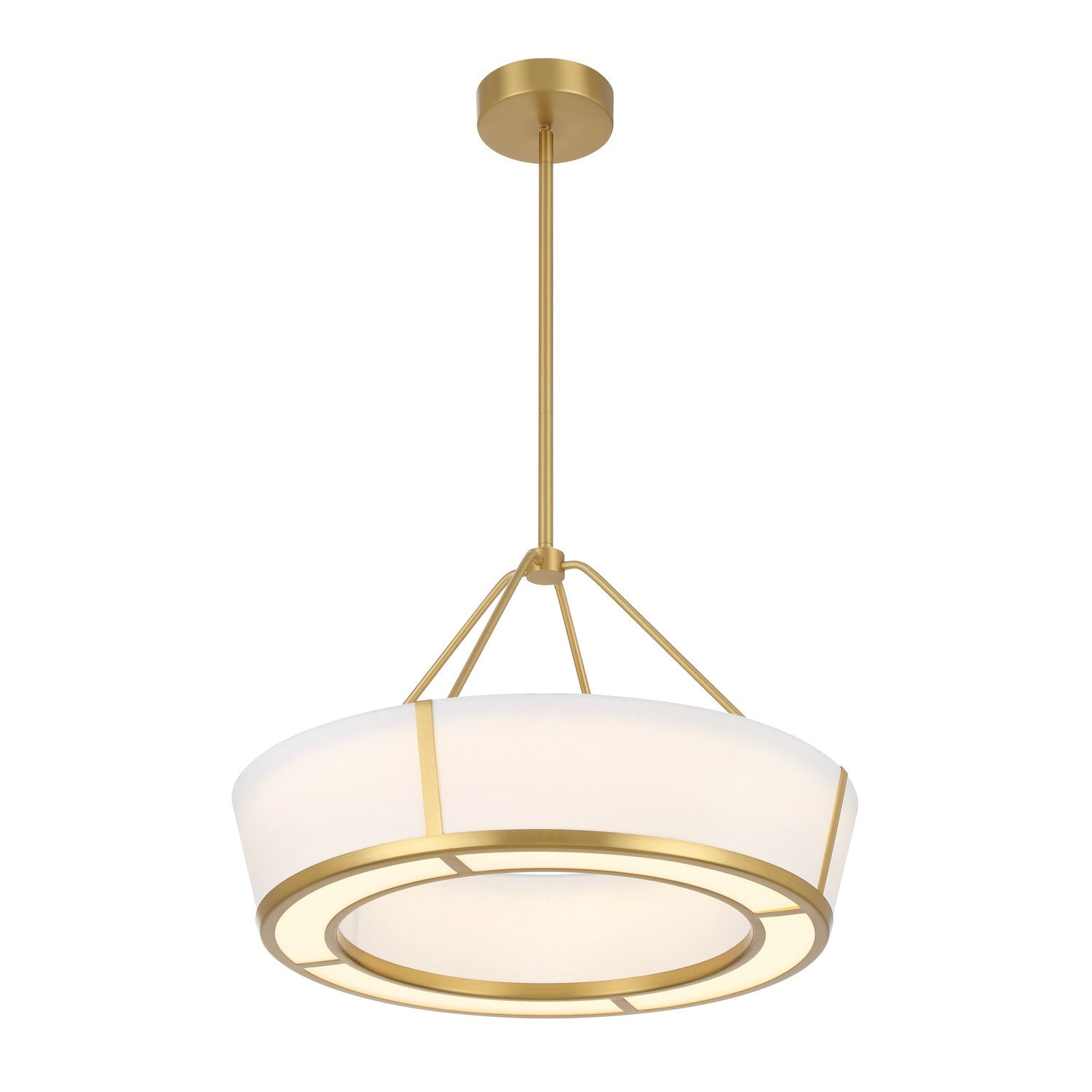 Crystorama - RYC-8106-LG - LED Suspension - Royce - Luxe Gold