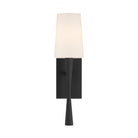 Crystorama - TRE-221-OP-BF - Une lampe Murale - Trenton - Forgé noir