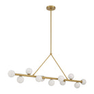 Crystorama - TRL-2807-LG - LED linéaire Suspendu - Terrell - Luxe Gold