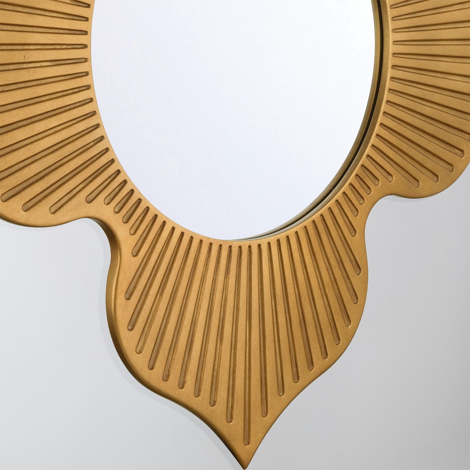 Crystorama - TUL-M100-BB - Miroir - Tullos - Laiton bruni