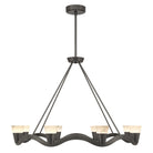 Crystorama - VNC-6508-NB - LED Suspendu - Vance - Bronze Noir
